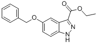 ETHYL 5-BENZYLOXY-1H-INDAZOLE-3-CARBOXYLATE CAS#: 865887-17-8