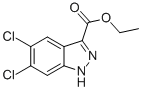 ETHYL 5,6-DICHLORO-1H-INDAZOLE-3-CARBOXYLATE CAS#: 885278-50-2