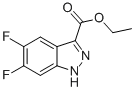 ETHYL 5,6-DIFLUORO-1H-INDAZOLE-3-CARBOXYLATE CAS#: 885279-04-9