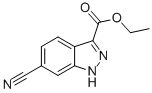ETHYL 6-CYANO-1H-INDAZOLE-3-CARBOXYLATE CAS#: 885279-19-6