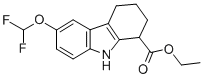 ETHYL 6-(DIFLUOROMETHOXY)-2,3,4,9-TETRAHYDRO-1H-CARBAZOLE-1-CARBOXYLATE CAS#: 871586-76-4