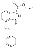 ETHYL 7-BENZYLOXY-1H-INDAZOLE-3-CARBOXYLATE CAS#: 885278-92-2