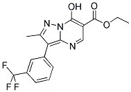 ETHYL 7-HYDROXY-2-METHYL-3-[3-(TRIFLUOROMETHYL)PHENYL]PYRAZOLO[1,5-A]PYRIMIDINE-6-CARBOXYLATE CAS#: 852690-95-0