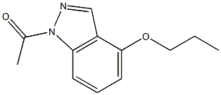 Ethanone, 1-(4-propoxy-1H-indazol-1-yl)- CAS#: 850363-65-4