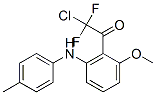 Ethanone,  2-chloro-2,2-difluoro-1-[2-methoxy-6-[(4-methylphenyl)amino]phenyl]- CAS#: 868395-20-4