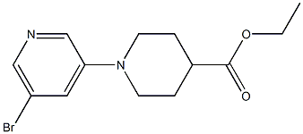 Ethyl 1-(5-broMopyridin-3-yl)piperidine-4-carboxylate CAS#: 847406-13-7