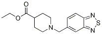 Ethyl 1-(benzo[c][1,2,5]thiadiazol-5-ylMethyl)piperidine-4-carboxylate CAS#: 874834-12-5
