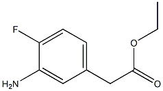 Ethyl 2-(3-amino-4-fluorophenyl)acetate CAS#: 858972-17-5