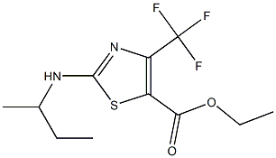 Ethyl 2-(sec-butylamino)-4-(trifluoromethyl)-1,3-thiazole-5-carboxylate CAS#: 886498-27-7