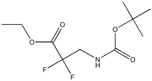 Ethyl 3-(Boc-aMino)-2,2-difluoropropanoate CAS#: 847986-13-4