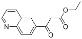 Ethyl 3-Oxo-3-(6-quinolyl)propanoate CAS#: 858646-09-0