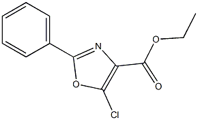 Ethyl 5-chloro-2-phenyloxazole-4-carboxylate CAS#: 855405-24-2