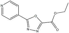 Ethyl 5-(pyridin-4-yl)-1,3,4-oxadiazole-2-carboxylate CAS#: 865610-89-5