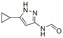 Formamide,  N-(5-cyclopropyl-1H-pyrazol-3-yl)- CAS#: 845816-40-2