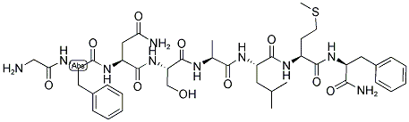 GLY-PHE-ASN-SER-ALA-LEU-MET-PHE-NH2 CAS#: 866459-07-6