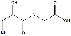 Glycine,  N-(-bta--amino--alpha--hydroxypropionyl)-  (3CI) CAS#: 857794-05-9