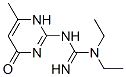 Guanidine, N-(1,4-dihydro-6-methyl-4-oxo-2-pyrimidinyl)-N,N-diethyl- (9CI) CAS#: 819804-17-6