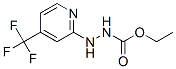 HYDRAZINECARBOXYLIC ACID, 2-[4-(TRIFLUOROMETHYL)-2-PYRIDINYL]-, ETHYL ESTER CAS#: 883010-89-7