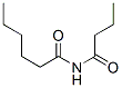 Hexanamide, N-(1-oxobutyl)- CAS#: 872097-89-7
