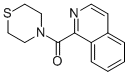 ISOQUINOLIN-1-YL-THIOMORPHOLIN-4-YL-METHANONE CAS#: 864685-18-7
