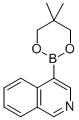 ISOQUINOLINE-4-BORONIC ACID 2,2-DIMETHYLPROPANEDIOL-1,3 CYCLIC ESTER CAS#: 844891-01-6