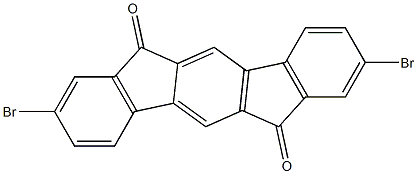 Indeno[1,2-b]fluorene-6,12-dione, 2,8-dibroMo- CAS#: 853234-57-8