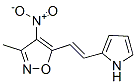 Isoxazole,  3-methyl-4-nitro-5-[2-(1H-pyrrol-2-yl)ethenyl]- CAS#: 835898-34-5