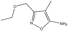 Isoxazole, 5-amino-3-(ethoxymethyl)-4-methyl- (5CI) CAS#: 872788-57-3
