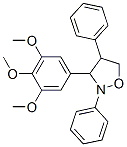 Isoxazolidine, 2,4-diphenyl-3-(3,4,5-trimethoxyphenyl)- CAS#: 879224-59-6
