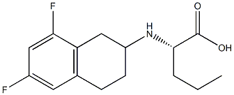 L-Norvaline, N-[(2S)-6,8-difluoro-1,2,3,4-tetrahydro-2-naphthalenyl]- CAS#: 865774-79-4