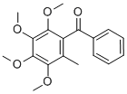 METHANONE, PHENYL(2,3,4,5-TETRAMETHOXY-6-METHYLPHENYL)- CAS#: 842162-25-8