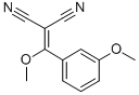 METHOXY(3-METHOXYPHENYL)METHYLENE]PROPANEDINITRILE CAS#: 851382-72-4