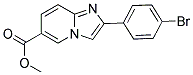 METHYL 2-(4-BROMOPHENYL)IMIDAZO[1,2-A]PYRIDINE-6-CARBOXYLATE CAS#: 866133-69-9