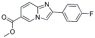 METHYL 2-(4-FLUOROPHENYL)IMIDAZO[1,2-A]PYRIDINE-6-CARBOXYLATE CAS#: 866133-01-9