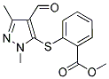 METHYL 2-[(4-FORMYL-1,3-DIMETHYL-1H-PYRAZOL-5-YL)SULFANYL]BENZENECARBOXYLATE CAS#: 852700-50-6