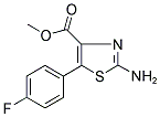 METHYL 2-AMINO-5-(4-FLUOROPHENYL)-1,3-THIAZOLE-4-CARBOXYLATE CAS#: 886361-30-4