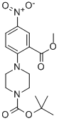 METHYL 2-(BOC-PIPERAZIN-1-YL)-5-NITROBE& CAS#: 870703-73-4