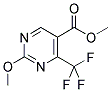 METHYL-2-METHOXY-4-TRIFLUOROMETHYL PYRIMIDINE-5-CARBOXYLATE CAS#: 887408-51-7