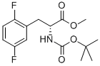 METHYL (2R)-2-[(TERT-BUTOXYCARBONYL)AMINO]-3-(2,5-DIFLUOROPHENYL)PROPANOATE CAS#: 837430-11-2