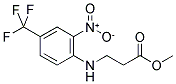 METHYL 3-[2-NITRO-4-(TRIFLUOROMETHYL)ANILINO]PROPANOATE CAS#: 885949-93-9