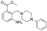 METHYL 3-AMINO-2-[(4-PHENYLPIPERAZINO)METHYL]BENZENECARBOXYLATE CAS#: 865660-21-5