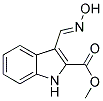 METHYL 3-[(HYDROXYIMINO)METHYL]-1H-INDOLE-2-CARBOXYLATE CAS#: 861211-41-8