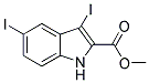 METHYL 3,5-DIIODO-1H-INDOLE-2-CARBOXYLATE CAS#: 885949-47-3