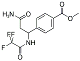 METHYL 4-(3-AMINO-3-OXO-1-[(2,2,2-TRIFLUOROACETYL)AMINO]PROPYL)BENZENECARBOXYLATE CAS#: 886360-57-2