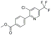 METHYL 4-[3-CHLORO-5-(TRIFLUOROMETHYL)-2-PYRIDINYL]BENZENECARBOXYLATE CAS#: 885949-65-5