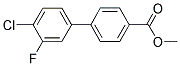 METHYL 4'-CHLORO-3'-FLUORO[1,1'-BIPHENYL]-4-CARBOXYLATE CAS#: 886362-12-5