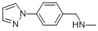 METHYL-(4-PYRAZOL-1-YL-BENZYL)-AMINE CAS#: 866781-88-6