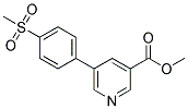 METHYL 5-[4-(METHYLSULFONYL)PHENYL]NICOTINATE CAS#: 893740-18-6