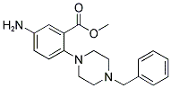 METHYL 5-AMINO-2-(4-BENZYLPIPERAZINO)BENZENECARBOXYLATE CAS#: 886360-86-7