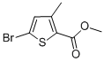 METHYL 5-BROMO-3-METHYLTHIOPHENE-2-CARBOXYLATE CAS#: 876938-56-6